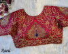 Rk Blouse Peacock Embroidery Work Wedding Wear Blouse Wholesale Market In Surat
